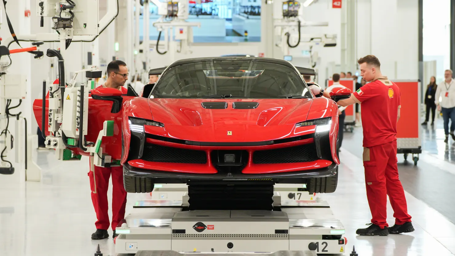 Ferrari CEO says automaker is doing ‘scenario planning’ to counter potential impact of tariffs