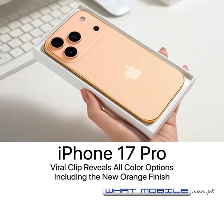 iPhone 17 Pro Viral Clip Reveals All Color Options, Including the New Orange Finish