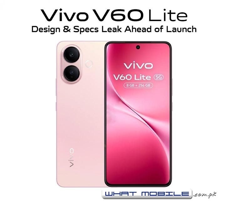 Vivo V60 Lite 5G Renders and Core Specifications Leak Ahead of Official Debut