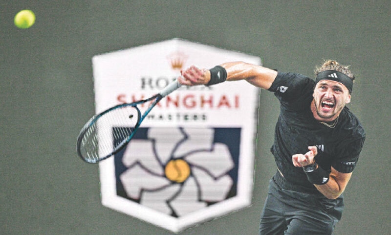 Zverev dumped out of Shanghai Masters by Rinderknech