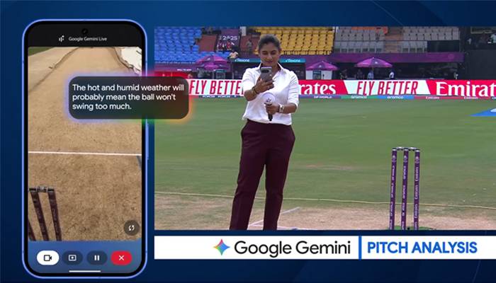 Artificial intelligence has reached the cricket field, and Google Gemini is now providing pitch reports.