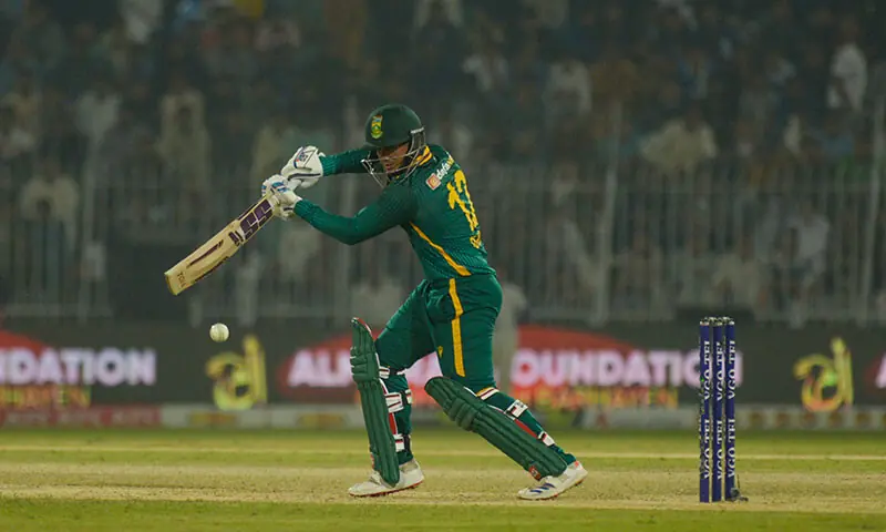 De Kock smashes ton as South Africa level ODI series against Pakistan