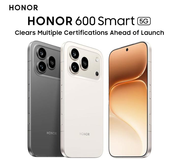 Honor 600 Smart 5G Appears on Multiple Certification Sites Ahead of Launch