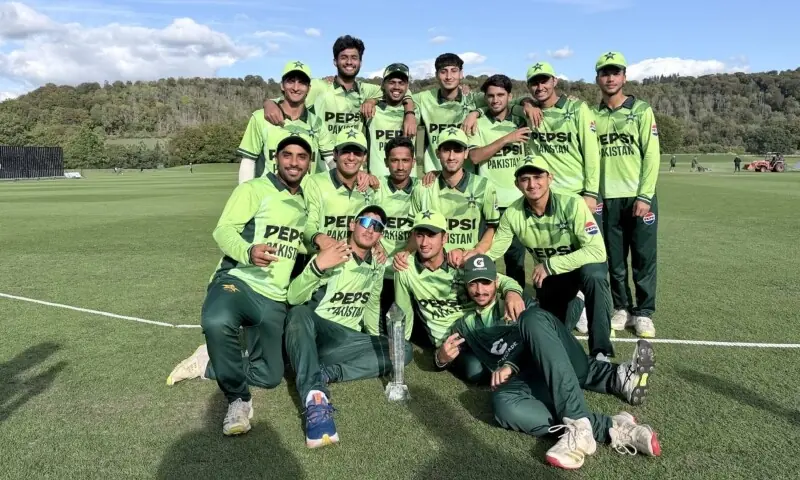 Ahmed, batters help Pakistan seal England youth ODI series