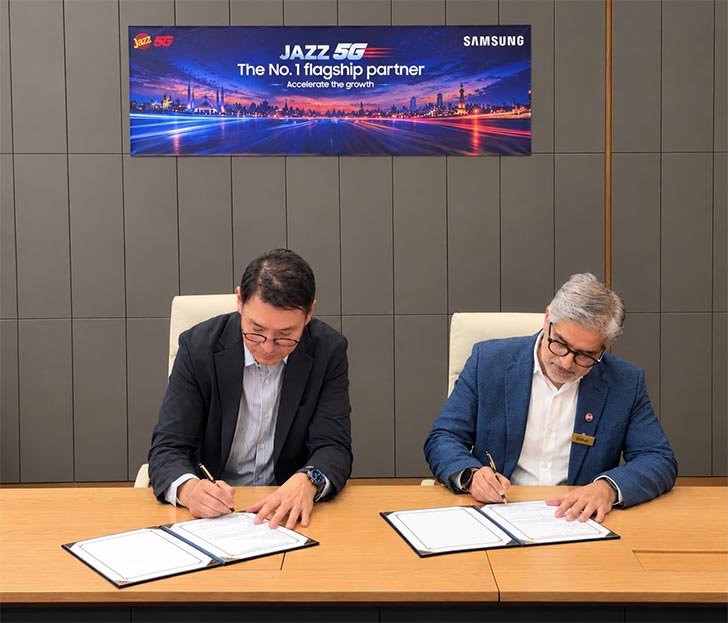 Samsung and Jazz Sign Strategic Partnership to Boost AI and 5G Adoption in Pakistan